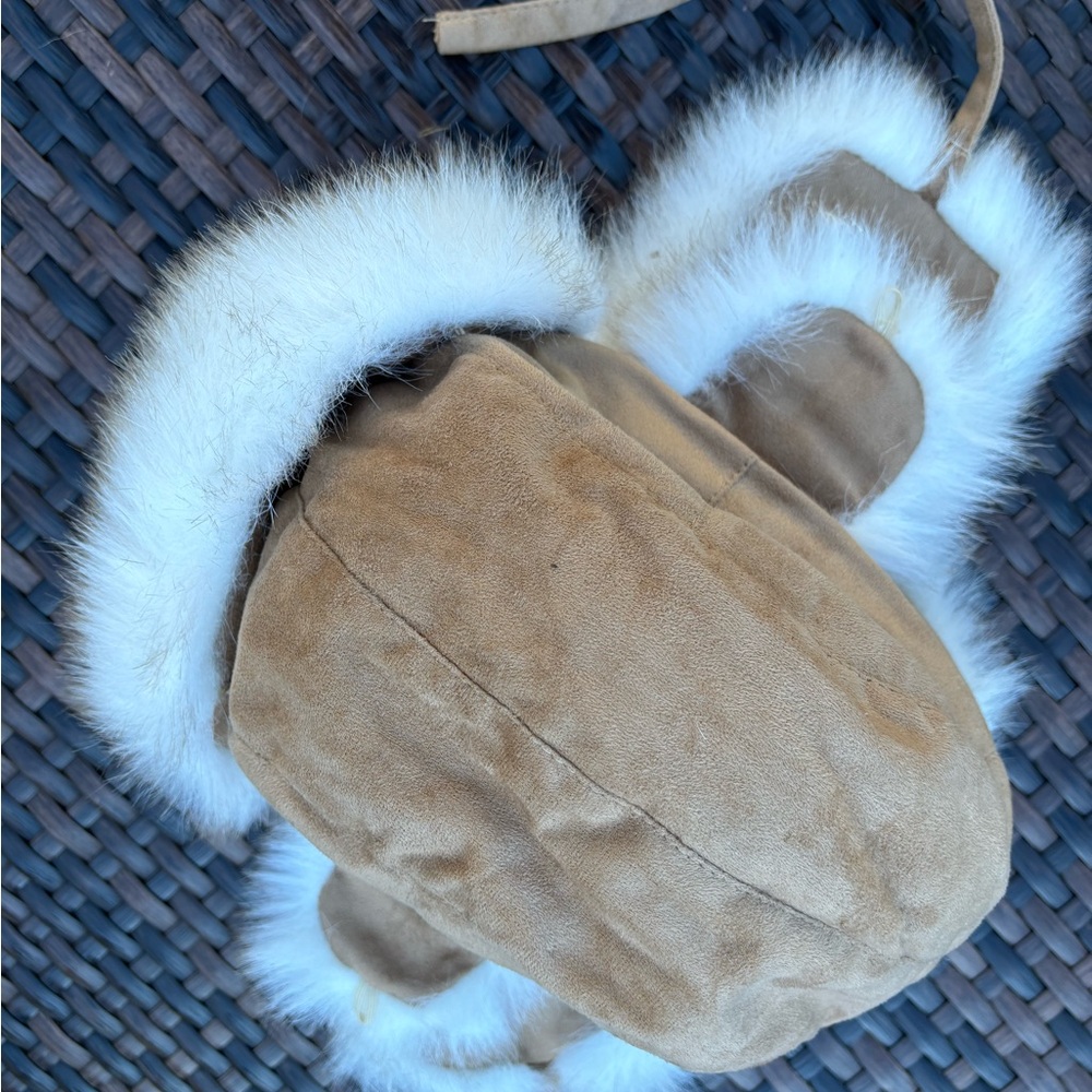 Faux fur Eskimo hat